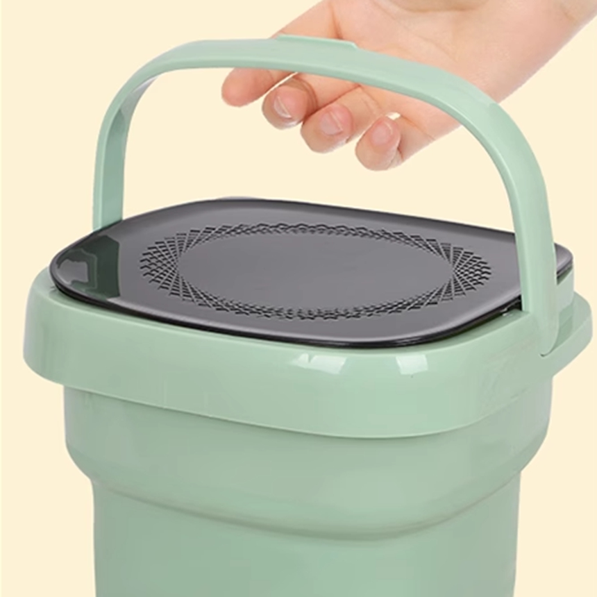 접이식 미니 세탁기 속옷 양말 수건 아기 초소형 휴대용 캠핑용 애견용품 세탁기 3kg