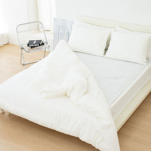 일월 카본 탄소매트 분리난방 텐셀 전자파없는 그래핀 전기매트 전기요 싱글 개봉기 | 실사용 후기 - 상품 이미지 3