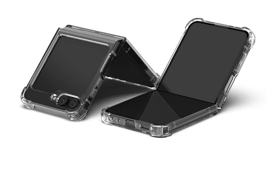 갤럭시 Z플립5 케이스 투명 슬림 삼성 제트플립5 - 상세 이미지 5