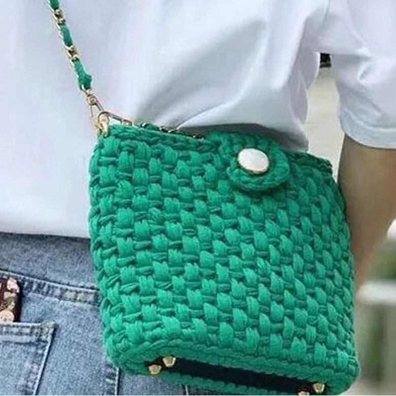 12x25cm) 타원형 소꼬발 뜨개 가방바닥판 이미지 8