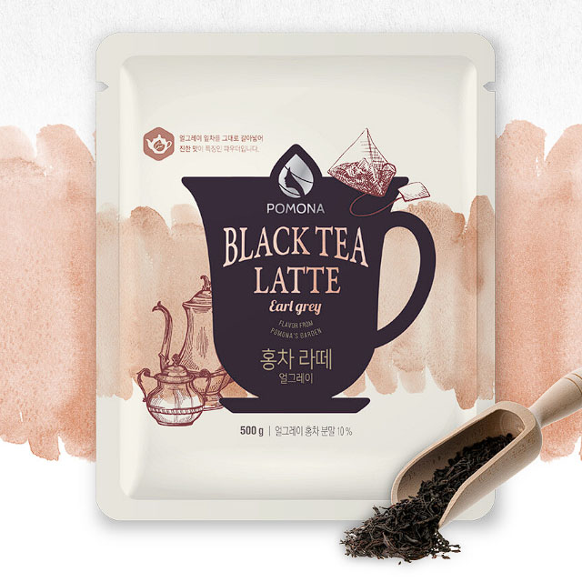포모나 홍차라떼 얼그레이 파우더 500g - 상품 이미지
