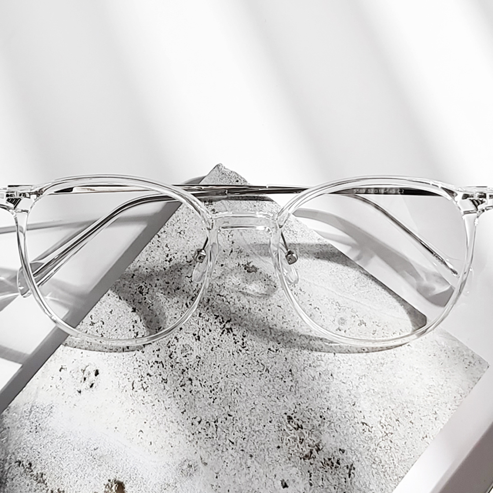 가벼운 투명안경테 뿔테 오버사이즈 패션 남자 여자 자외선 블루라이트차단 안경
