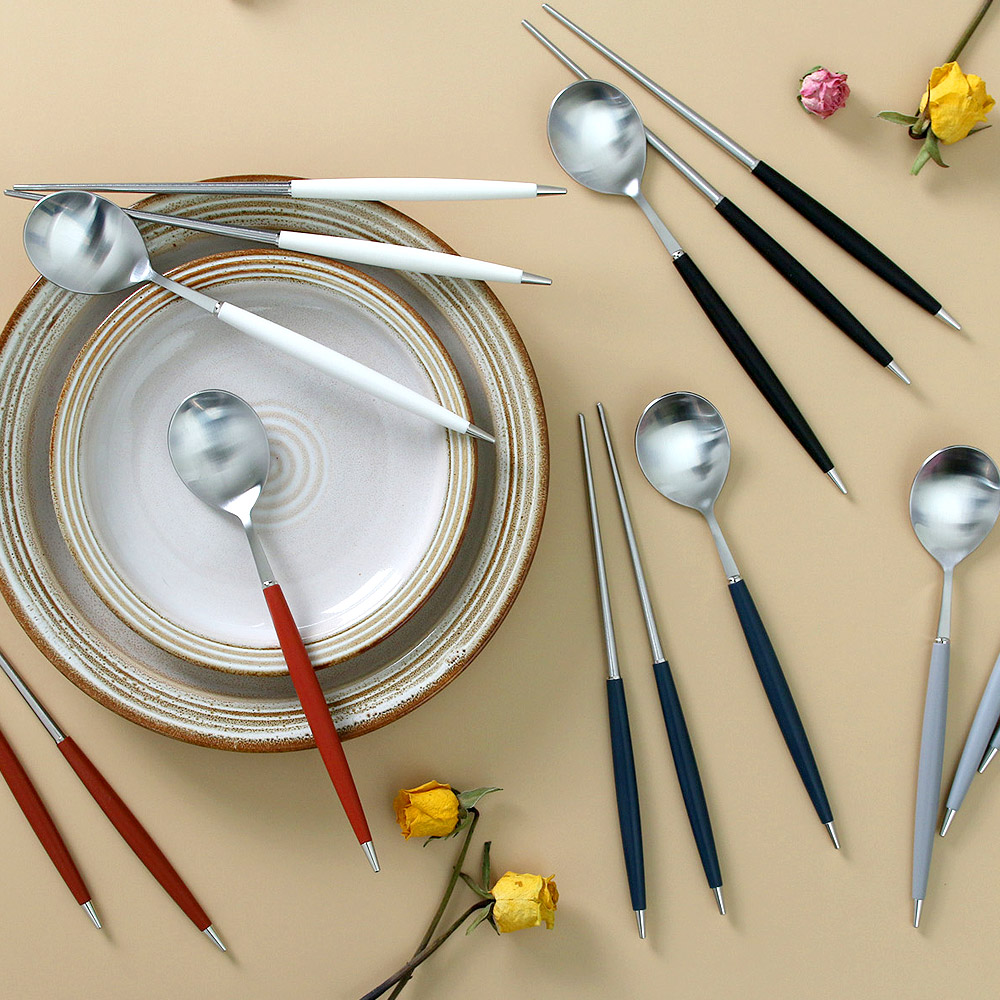 신혼부부 한식 숟가락 젓가락 수저세트