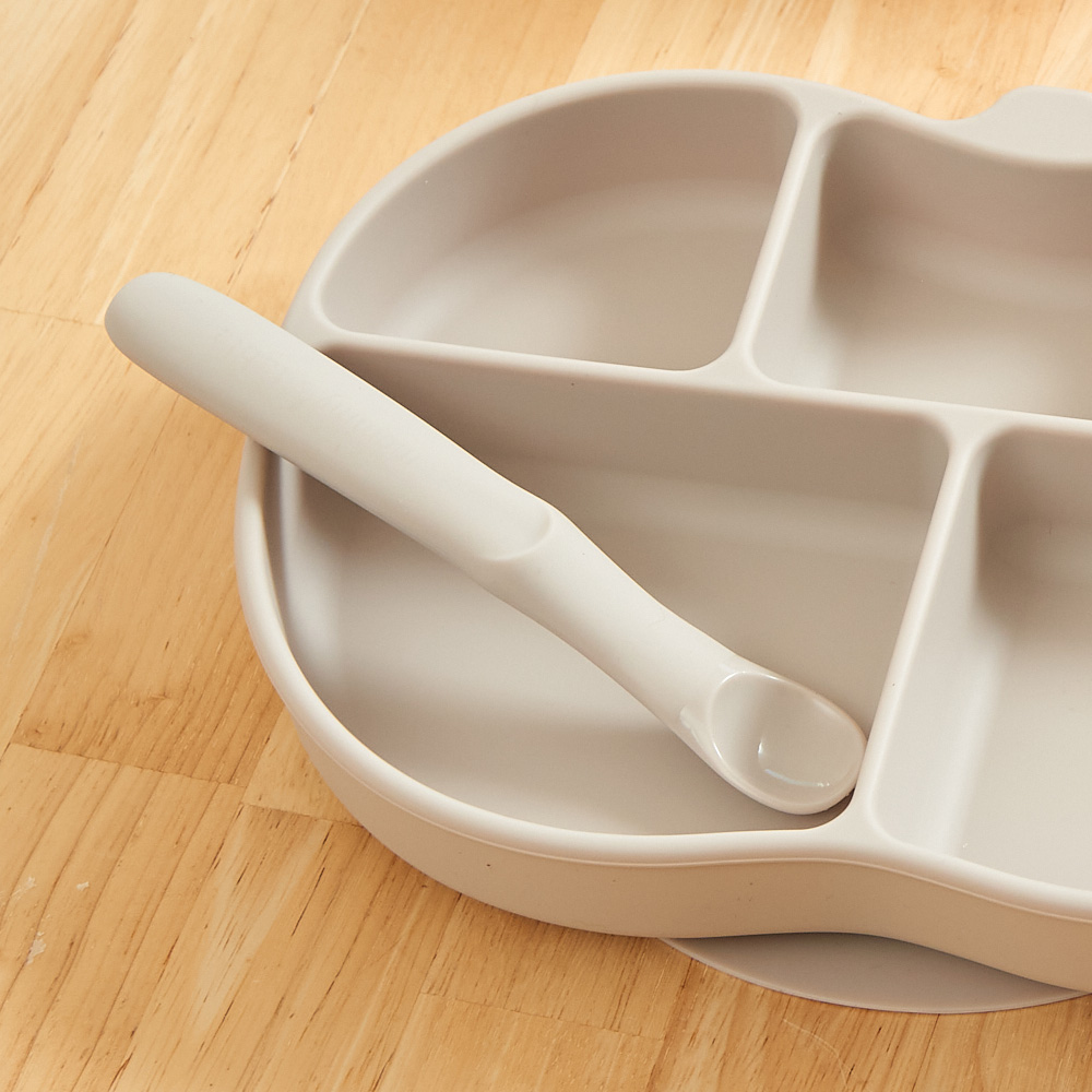 마미스테이블 한술 최상급 식품등급 실리콘 아기스푼 이유식용기 돌 백일선물