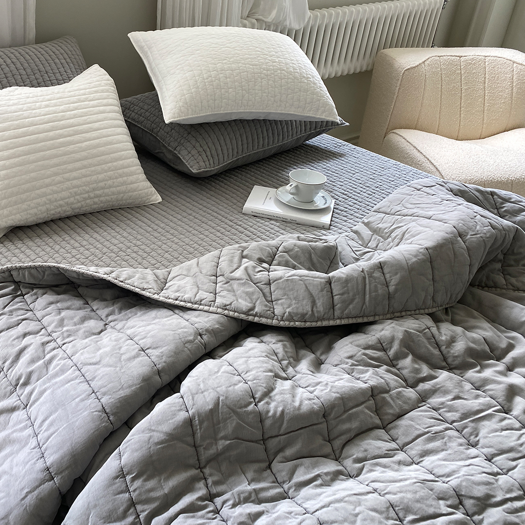 모제무드 와이드 오가닉 순면 피그먼트 간절기 차렵이불 SS