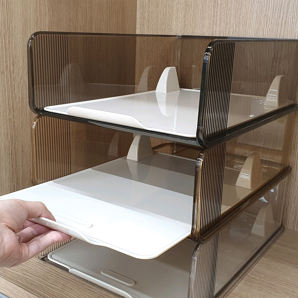 2세대 슬라이딩 옷정리함 옷 정리 트레이 옷장 드레스룸 바지 정리함 리빙박스