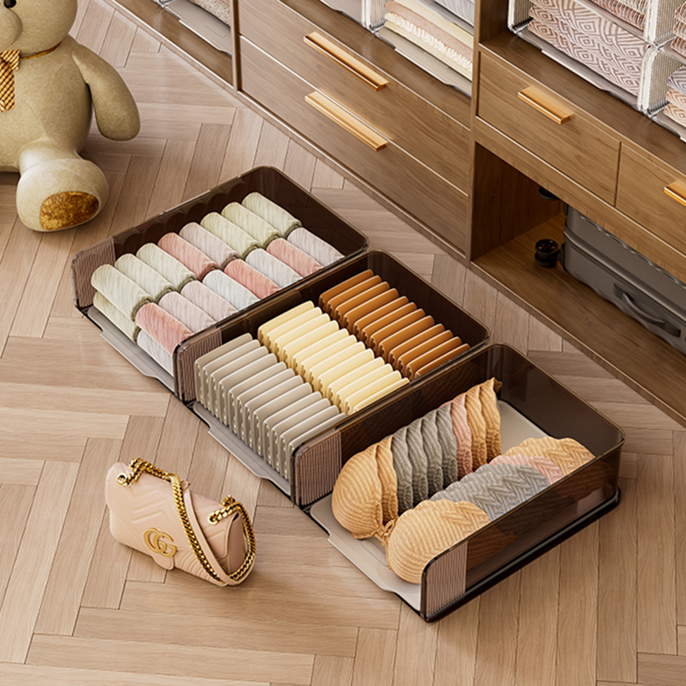 2세대 슬라이딩 옷정리함 옷 정리 트레이 옷장 드레스룸 바지 정리함 리빙박스