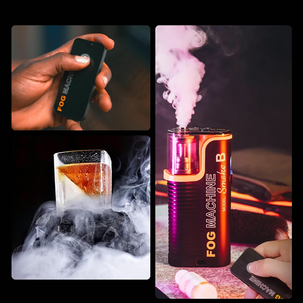 LENSGO Smoke B 휴대용 포그머신 스모그머신