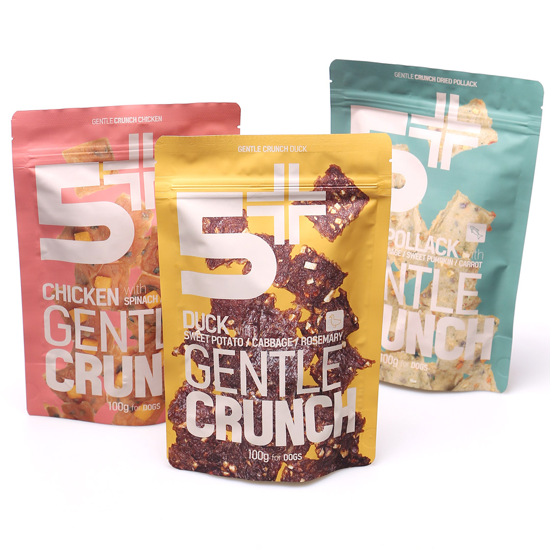 강아지 동결건조크런치 간식  젠틀크런치3종 (닭고기+북어+오리) 300g - 상세 이미지 3