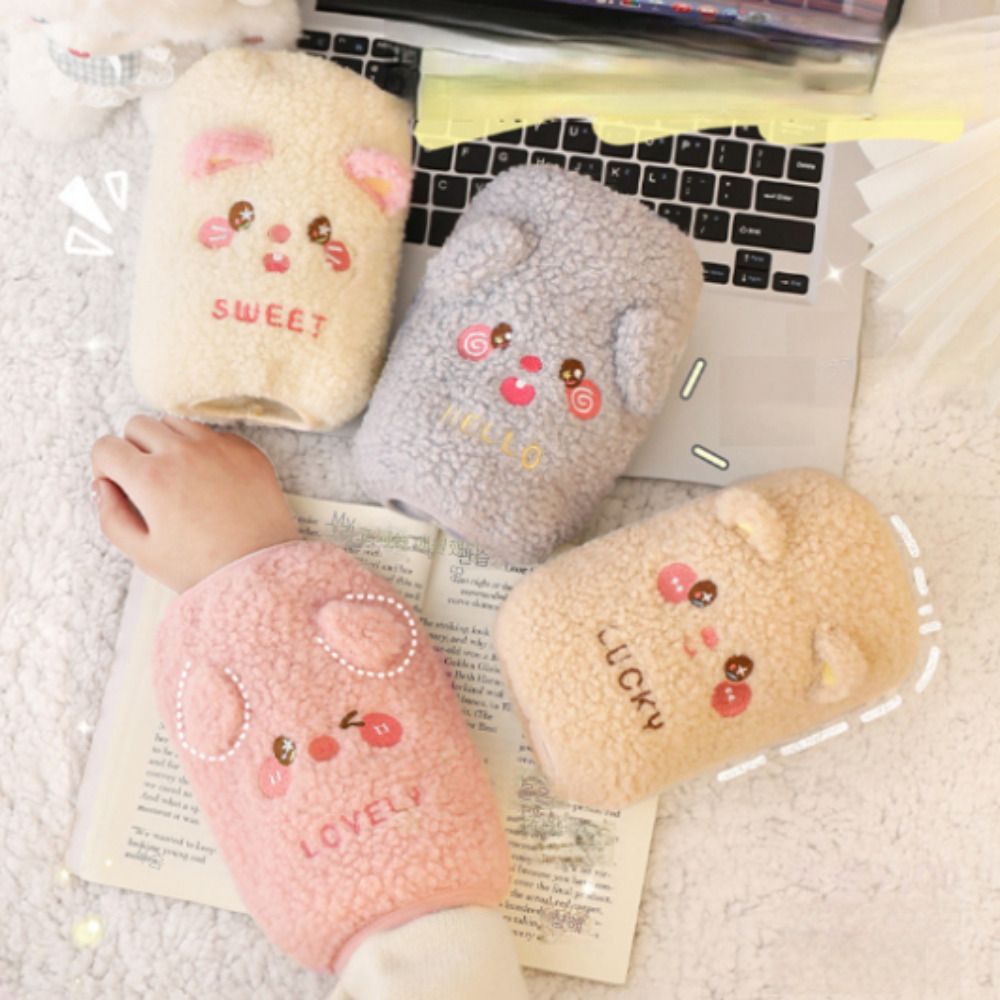 여성 겨울 사무용 사무실 작업용 팔토시 동물 귀여운 핸드 워머 4종