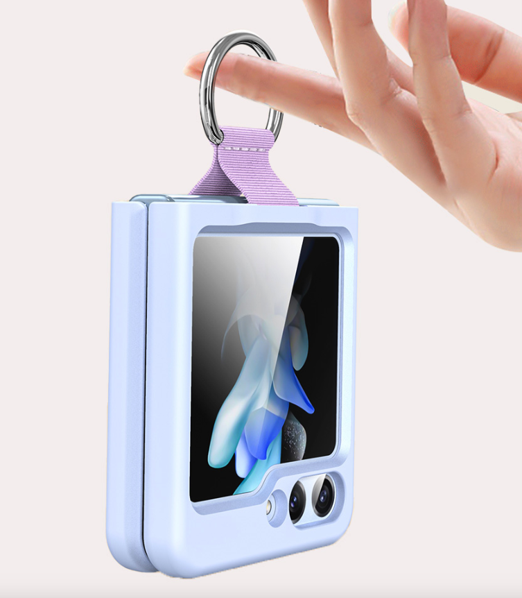 갤럭시 슬림 링 하드 케이스 퍼플, 갤럭시Z 플립5 - 상세 이미지 2