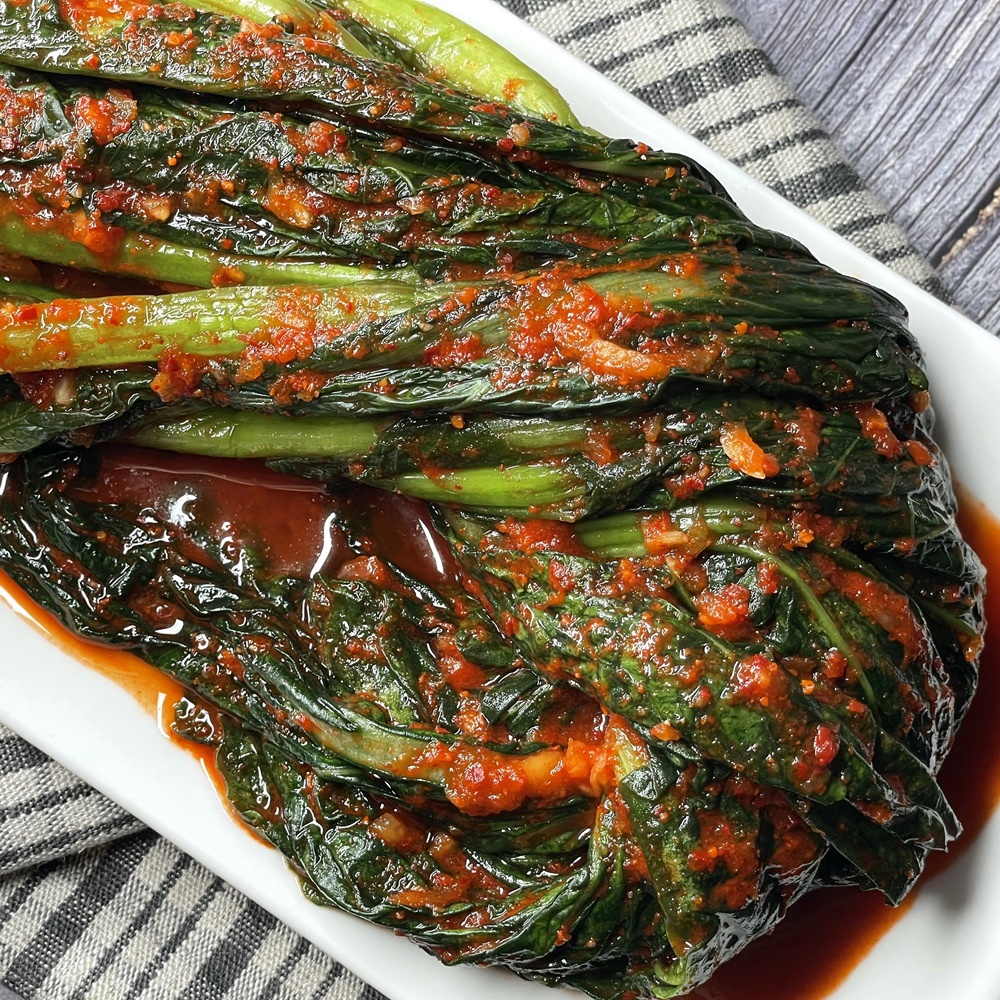 마을식품 맛있게 매운 갓김치 국내제조 5kg, 1개 - 상세 이미지 5