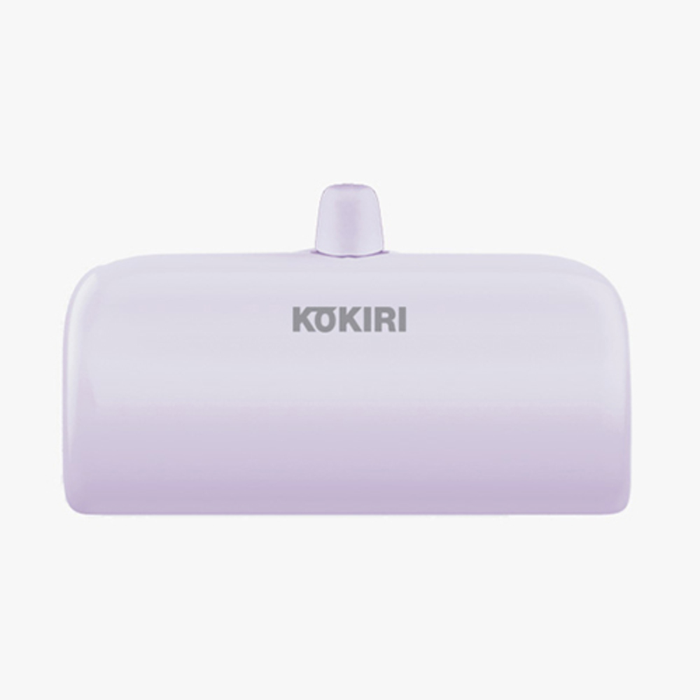 일체형 퀵 도킹형 고속충전 미니 보조배터리 5000mAh C타입 - 상세 이미지 3