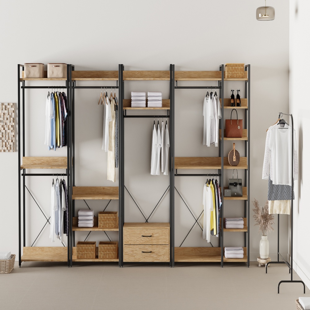 이케아 시스템행거 행거 조립식 옷장 철제 스탠드 옷걸이 MACA