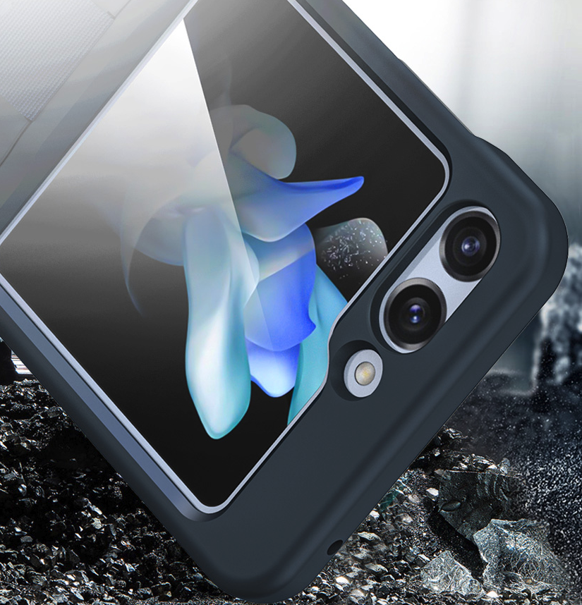 갤럭시 슬림 링 하드 케이스 퍼플, 갤럭시Z 플립5 - 상세 이미지 3