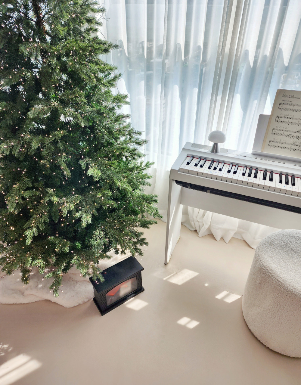 재니쓰홈 트리 크리스마스트리 PE100 180cm 무장식 전나무 대형 고급 카페 나무 대표 이미지