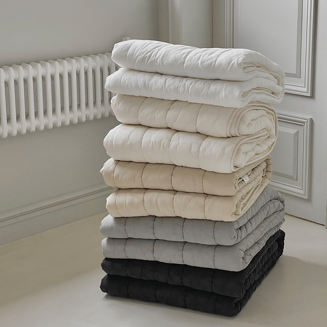 모제무드 와이드 오가닉 순면 피그먼트 간절기 차렵이불 SS