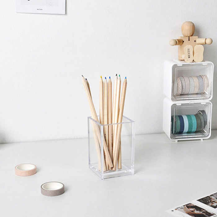 스토리빙 아크릴 펜꽂이 연필꽂이 제품 이미지