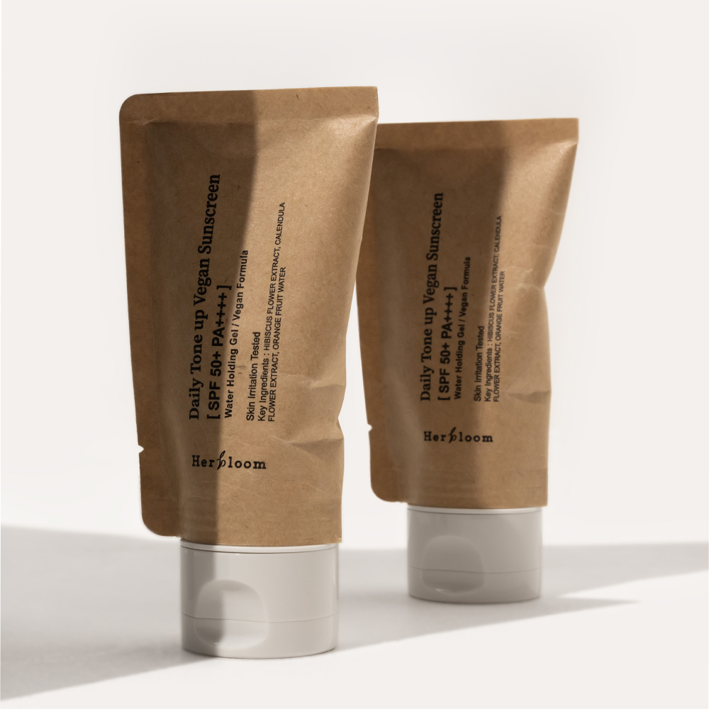 [맑은광] 허블룸 생기톤업 톤결보정 광채 파데프리 비건 선크림 50ml, 1개 - 상세 이미지 4