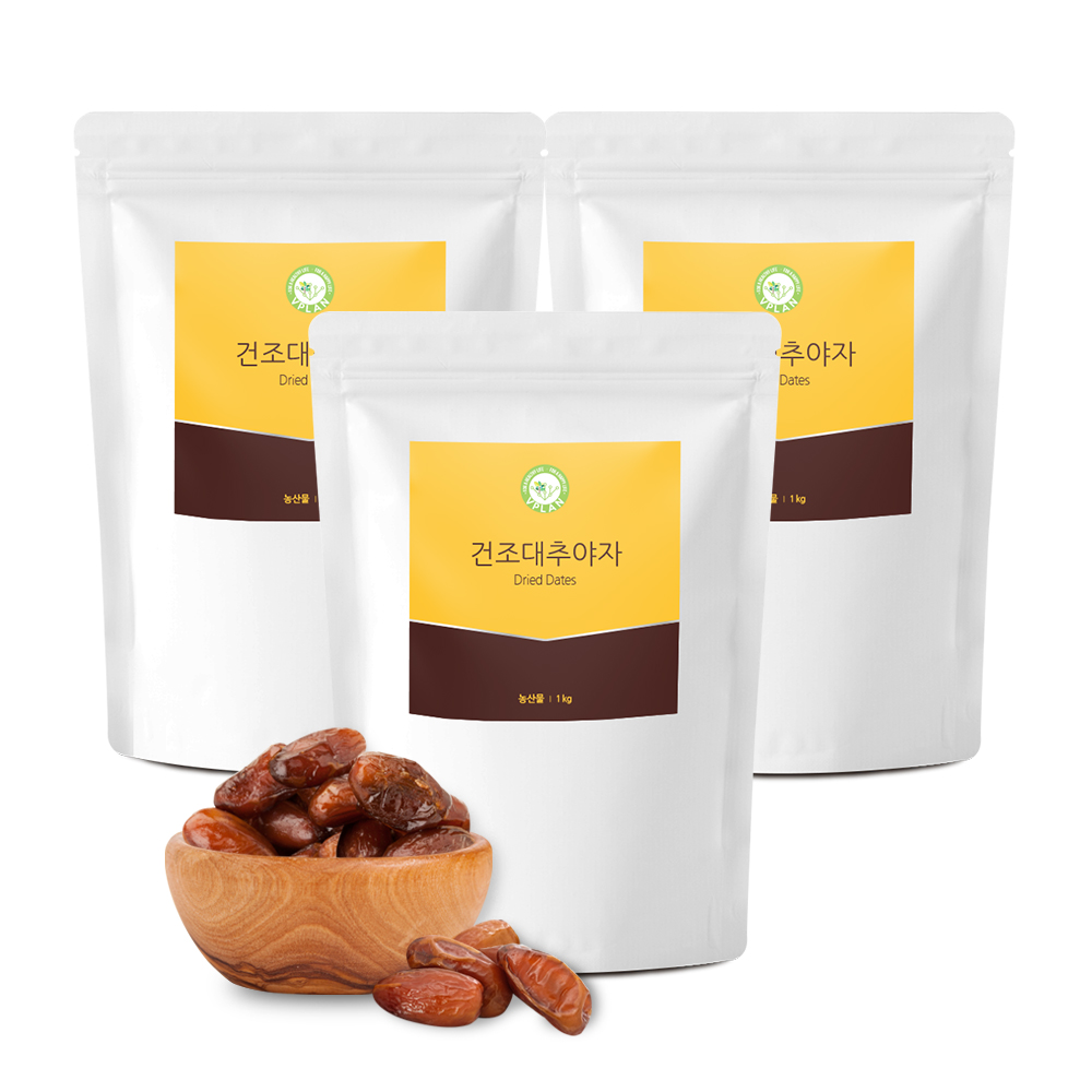 대추 야자 씨없는 데이츠 열매 3kg 건대추 말린 간식 만수르 - 상세 이미지 3