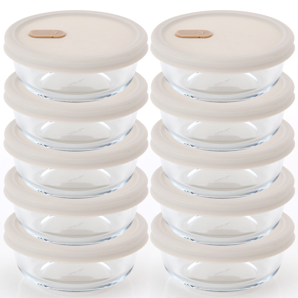 네오플램 냉동밥 용기, 유리밀폐용기 추천, 전자렌지 사용 가능한 용기, 밥 냉동 보관, 안전한 밥 보관