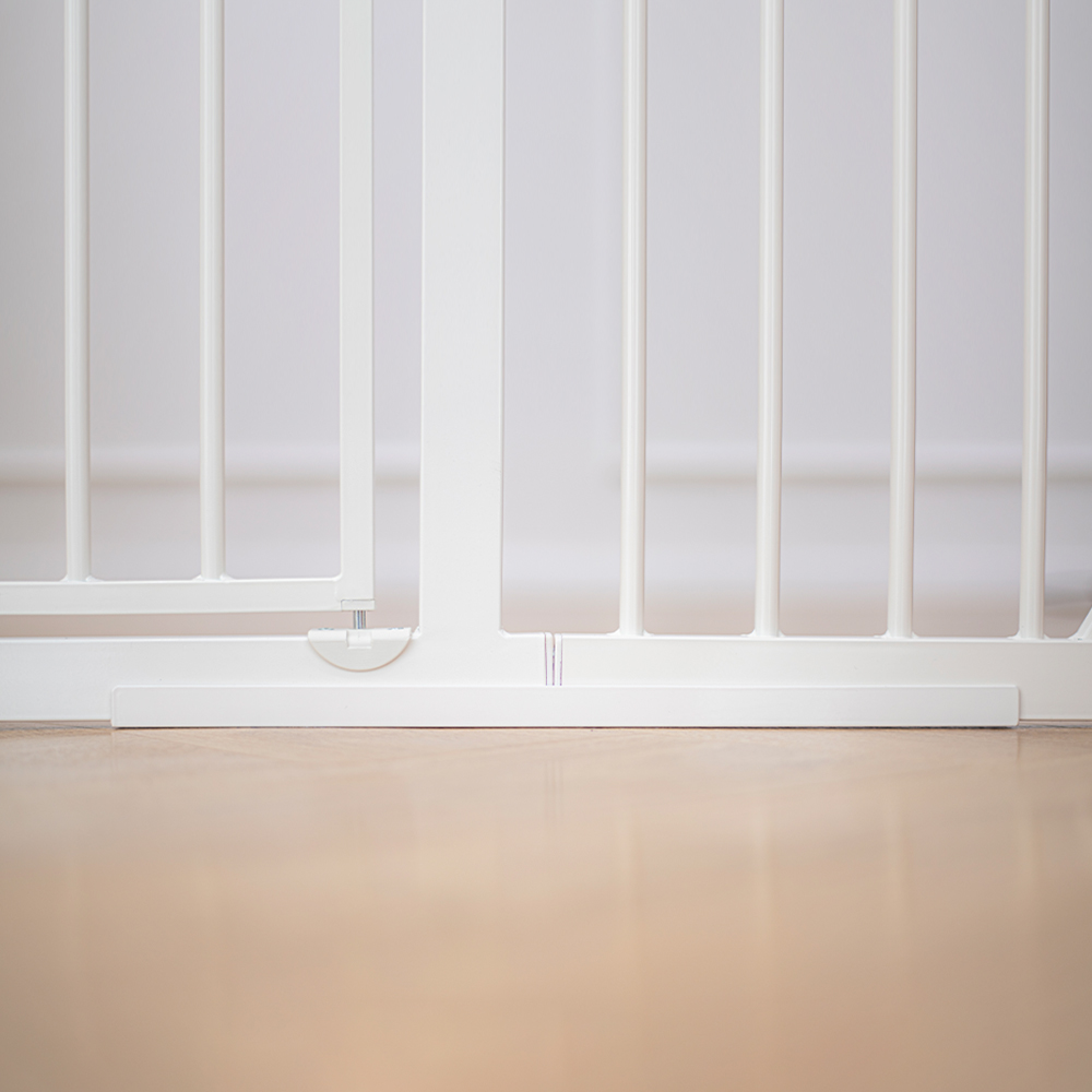 아가드 일자형 안전문 보조장치 패널고정프레임 25cm 화이트 (이지슬라이드, 마그네토, 플라잉덕 호환)