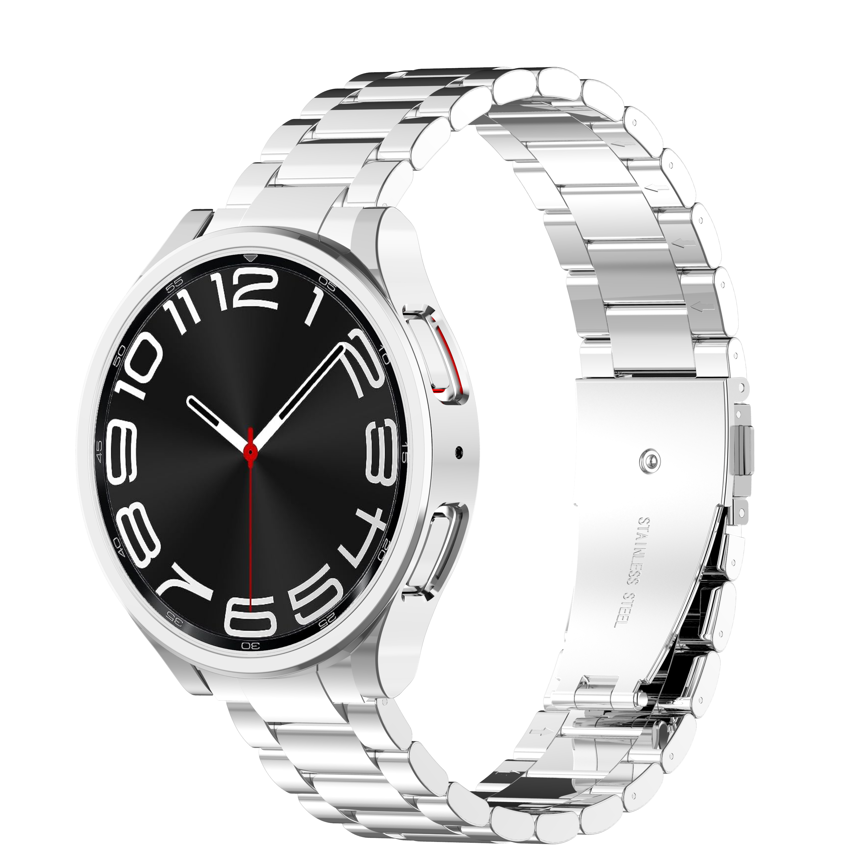 갤럭시워치6 유광 메탈 스트랩+케이스 40MM 갤럭시 워치5 4 - 상세 이미지 3
