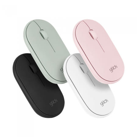 지클릭커 OFFICE PRO 움직이는 마카롱 무선 블루투스 (그린)