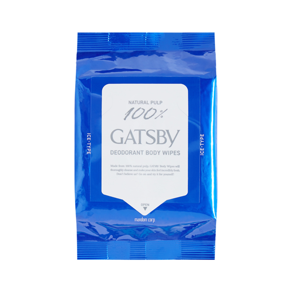 갸스비 데오도란트 샤워티슈 클렌징 바디페이퍼 아이스시트러스 대용량 30매 3개 이미지 2