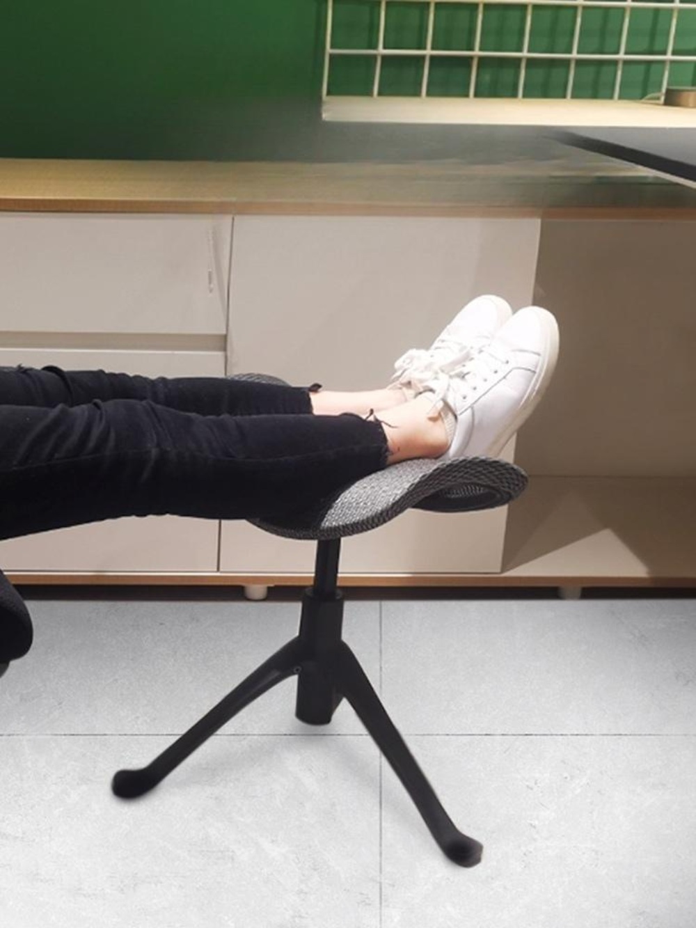 사무실 발받침대 다리 지지대 올리기 스툴 발판 - 상품 이미지