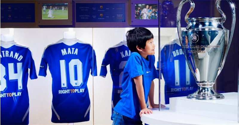 영국 런던 첼시 FC 스탬포드 브리지 스타디움 투어 이미지 3