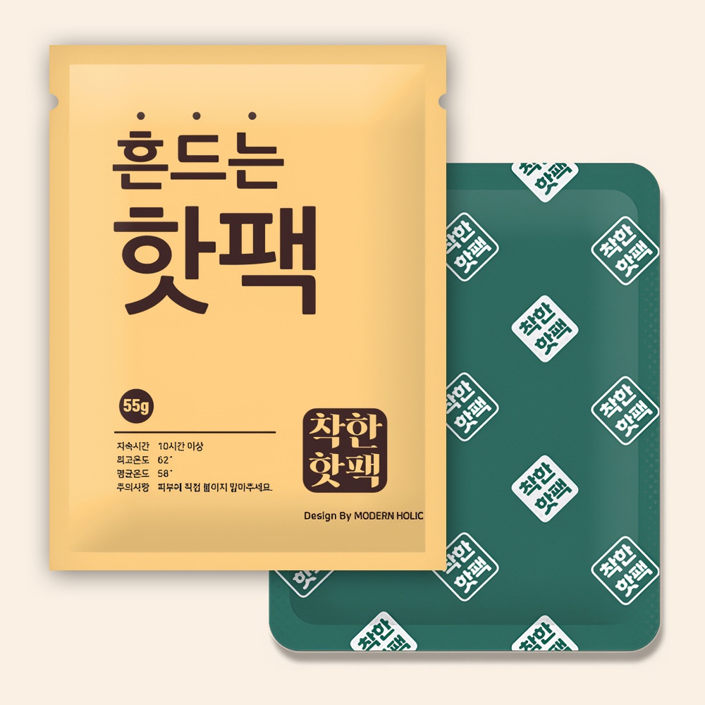 착한 핫팩 오래가는 군용 겨울용 방한 골프 캠핑 등산 대용량 흔드는 핫팩 1매 - 상세 이미지 2