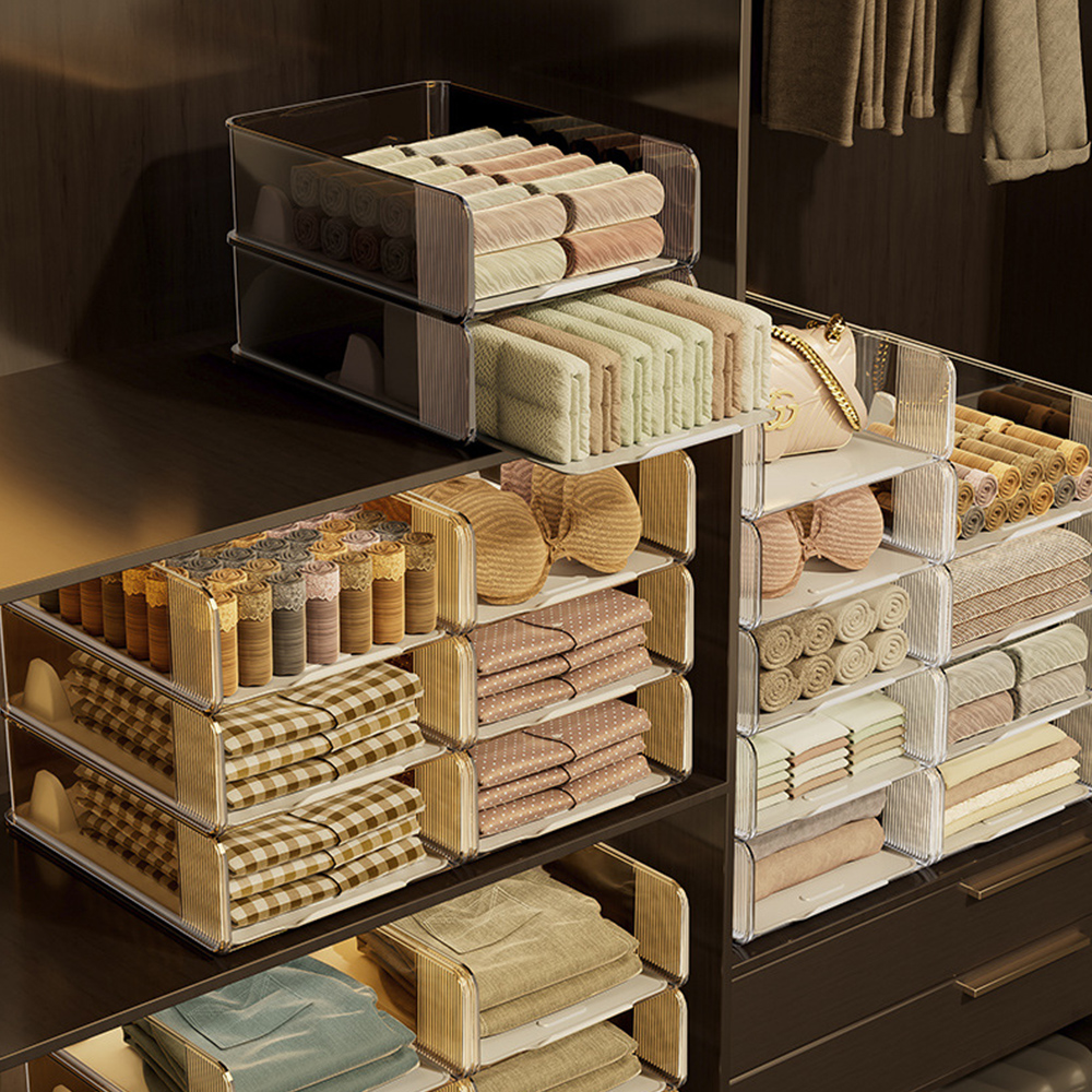 2세대 슬라이딩 옷정리함 옷 정리 트레이 옷장 드레스룸 바지 정리함 리빙박스