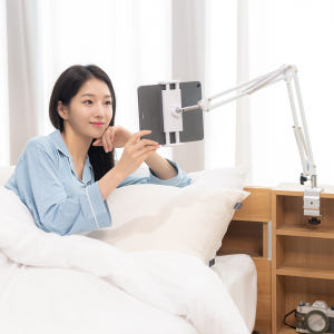 니케 태블릿 거치대 갤럭시탭 패드 아이패드 거치대 아이패드에어 태블릿암 개봉기 | 실사용 후기 - 상품 이미지 1