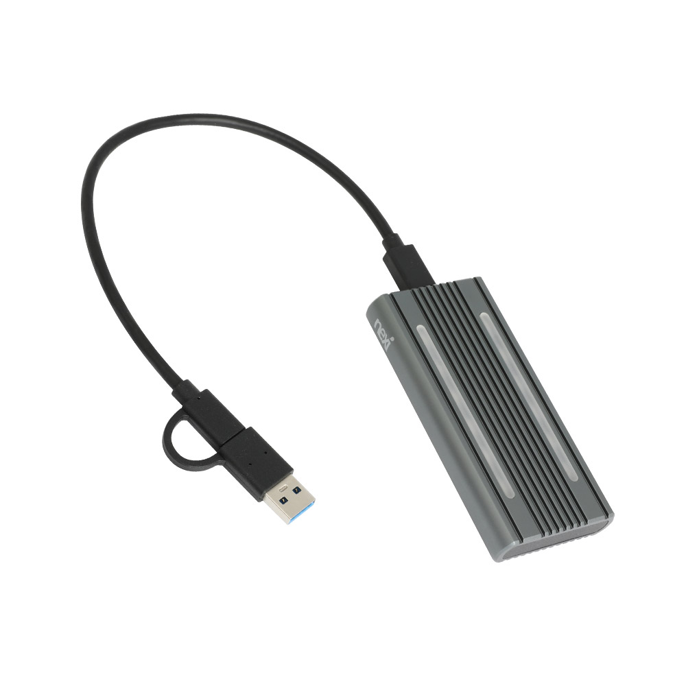 USB C타입 NVMe M.2 SATA 썬더볼트 호환 Gen2 외장 케이스 SSD 리더기 - 상세 이미지 4