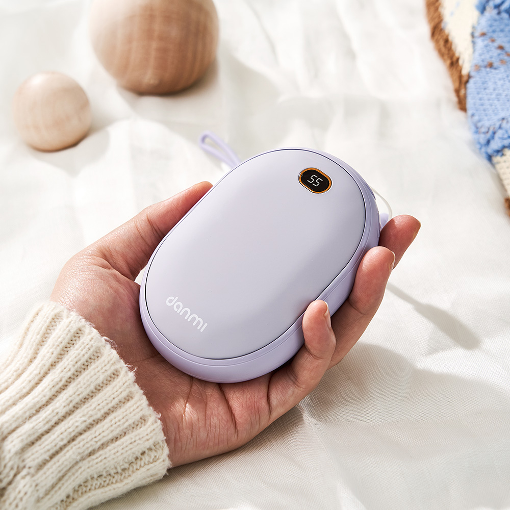 단미 몽그리 양면발열 USB 충전식 휴대용 손난로 대용량 보조배터리 10000mAh - 상세 이미지 3
