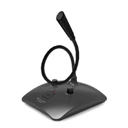 필라 전문가용 컨퍼런스 마이크로폰 구즈넥 USB 고감도 콘덴서 마이크_블랙