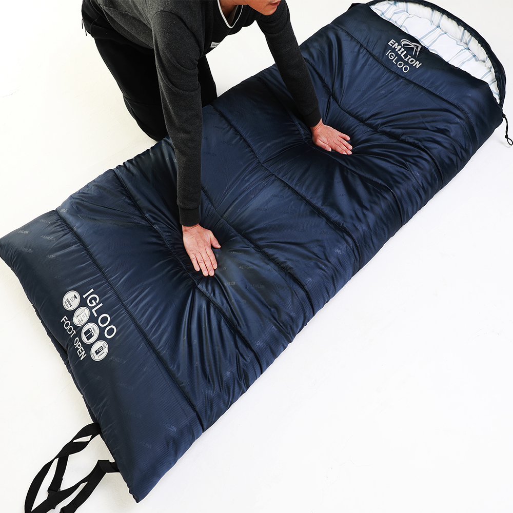 에밀리온 동계침낭 겨울 캠핑 침낭 이글루
