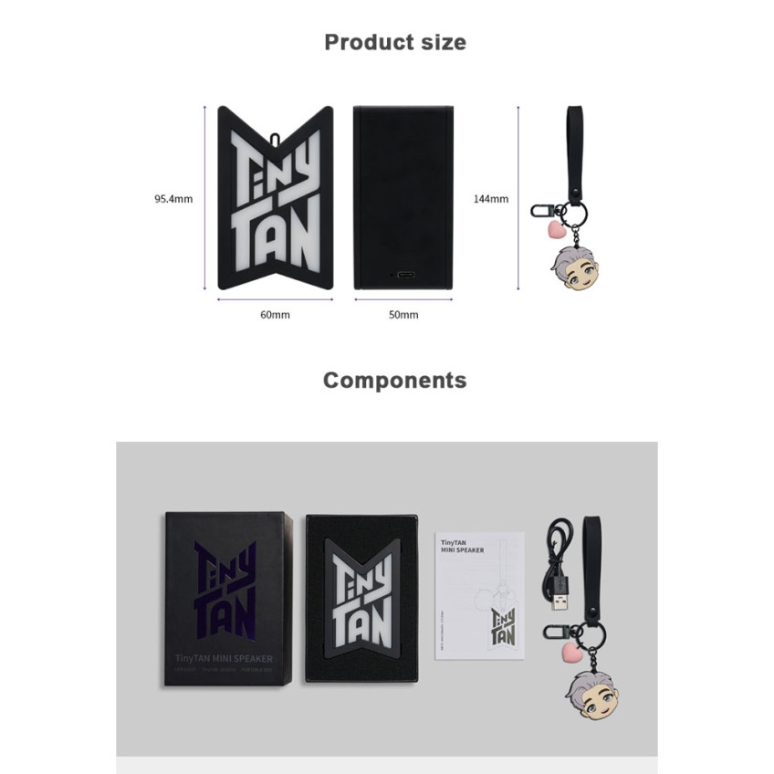 TinyTAN Mini Bluetooth Speaker — BTS