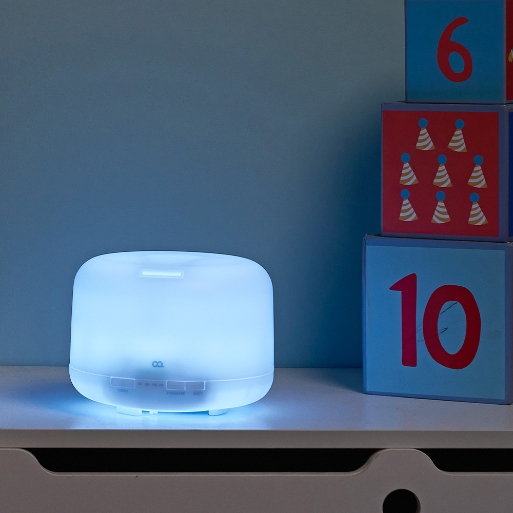 오아 무드500 미니 가습기 초음파 소형 간편세척 신생아 캠핑 원룸 세척편한 통세척 침실