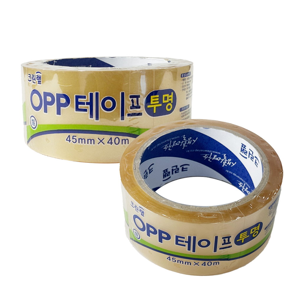 크린랲 박스테이프 포장 OPP테이프 투명