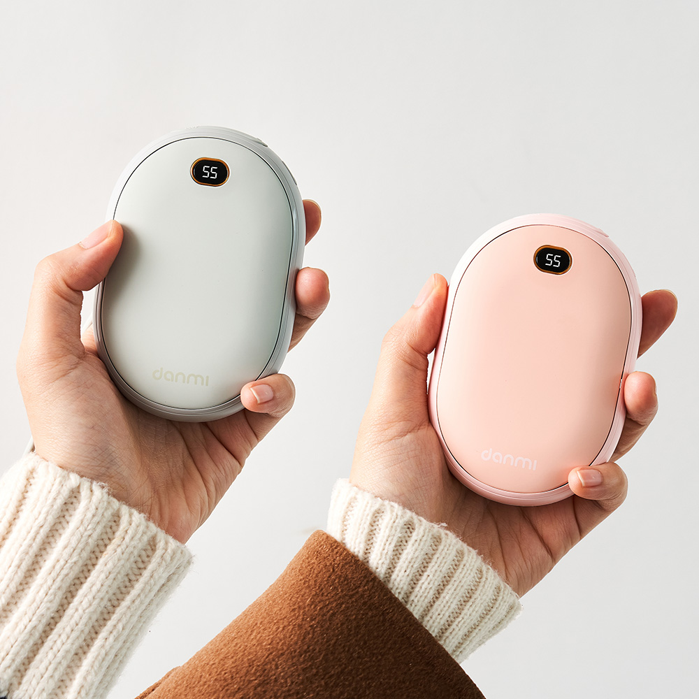 단미 몽그리 양면발열 USB 충전식 휴대용 손난로 대용량 보조배터리 10000mAh 이미지 6