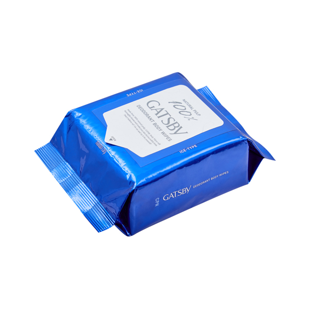 갸스비 데오도란트 샤워티슈 클렌징 바디페이퍼 아이스시트러스 대용량 30매 3개 이미지 3