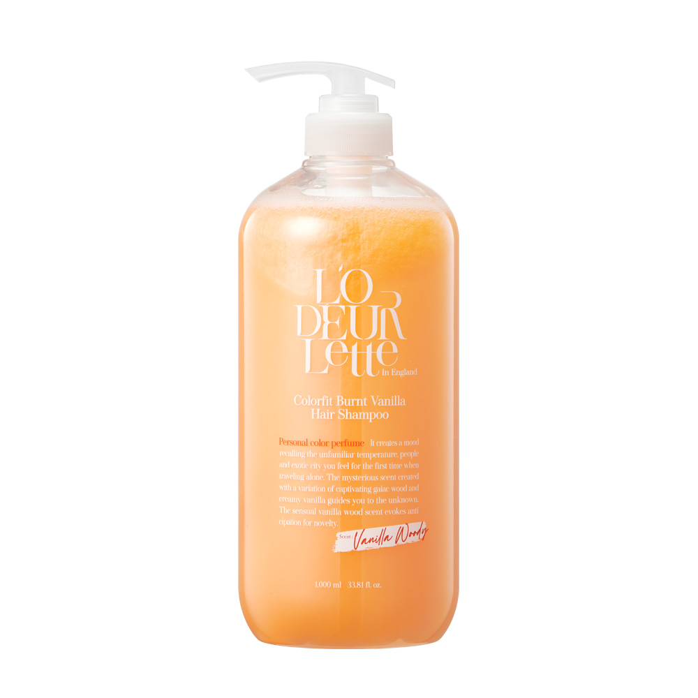 로더렛 샴푸 미용실 샴푸 약산성 대용량 비오틴 번트바닐라 1000ml - 상세 이미지 2