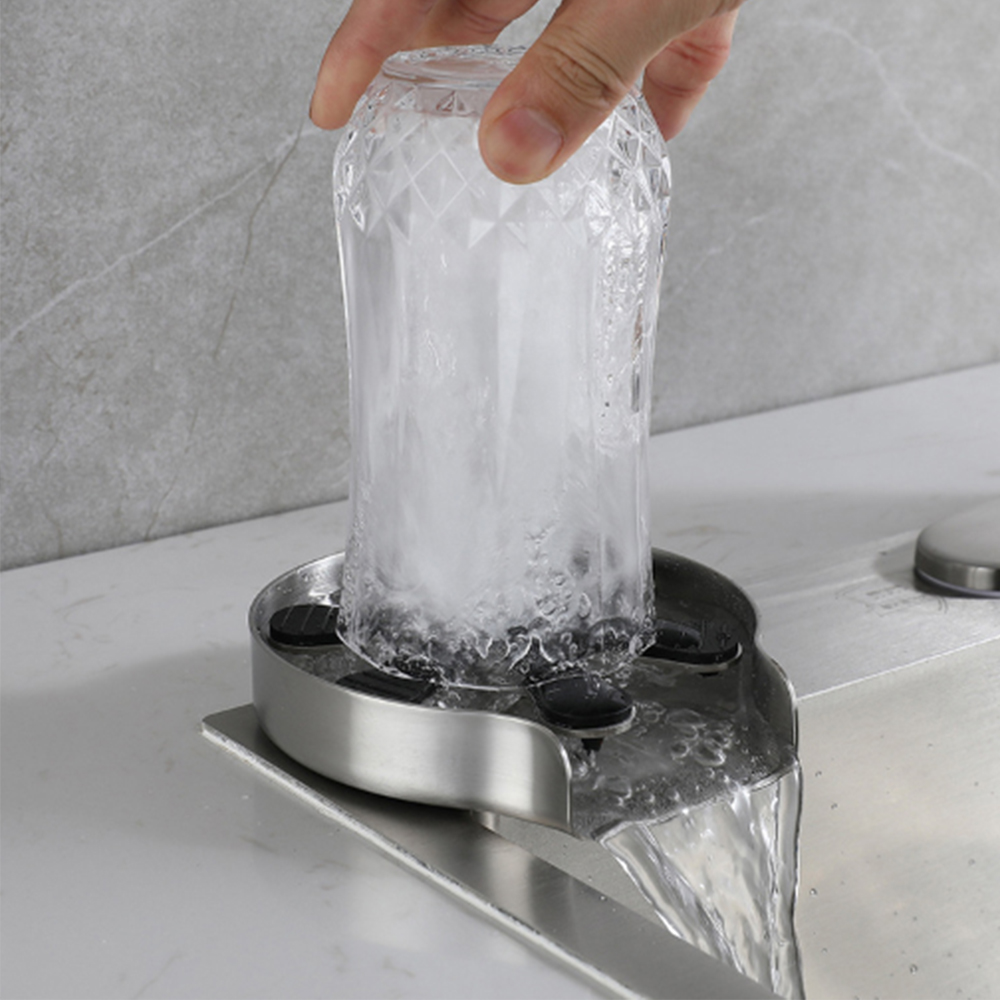 고압 컵 세척기 텀블러 자동 가정용 소형 식기 카페 젖병 식당 음식점 업소용 스테인레스 제품 이미지