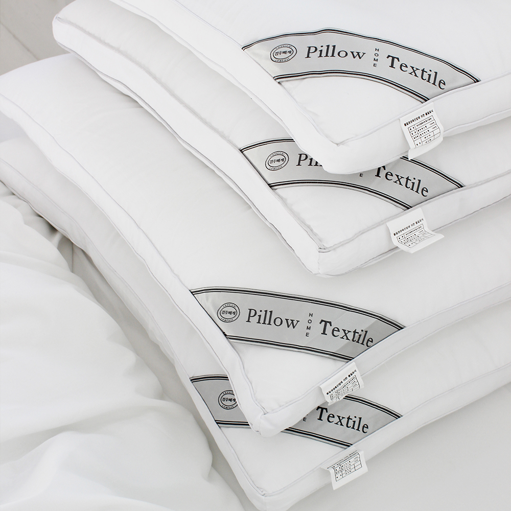 호텔식 마이크로파이버 다운필 경추 베개솜 40x60cm, 2개