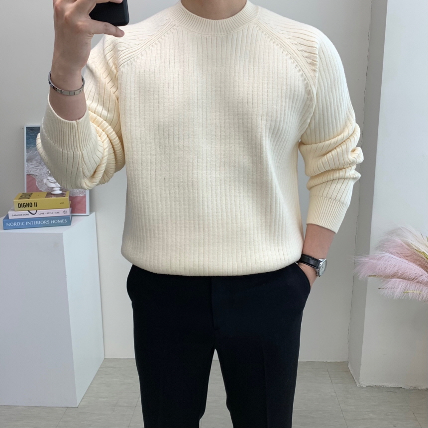 남자니트 워셔블니트 오버핏니트 이미지 2