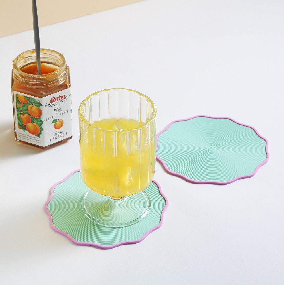실리콘 티코스터 마리포사 엣지 컵받침 추천 티코스터 활용법 컵받침 후기