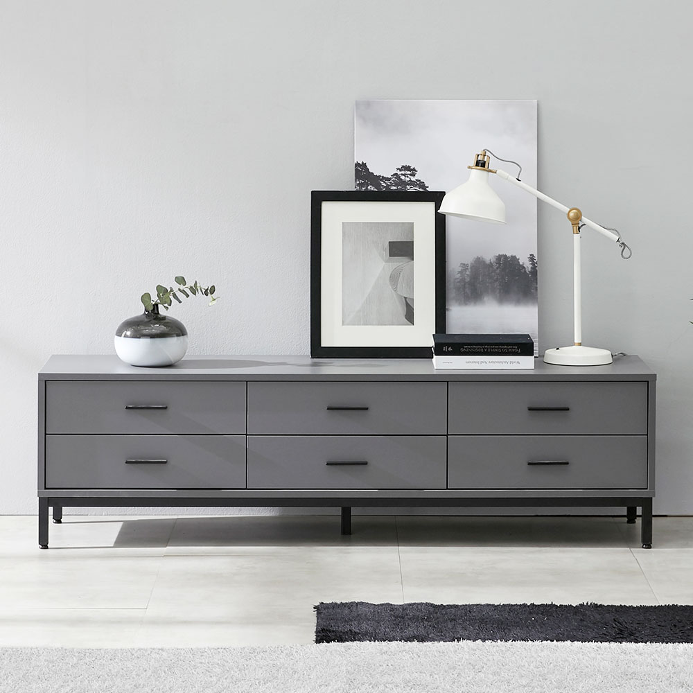 오키 높은 거실장 수납장 티비다이 tv장 1600