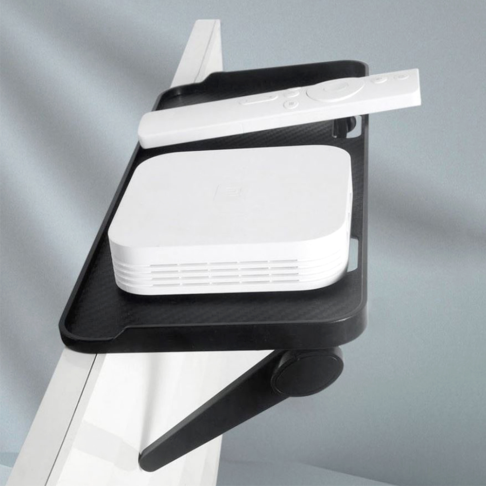 공유기 셋탑 거치대 다용도 모니터 리모컨 수납 선반 제품 이미지